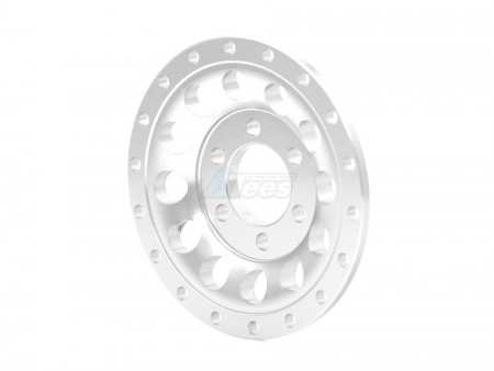 Boom Racing ProBuild™ Alum R12 Faceplate (1) Flat Silver