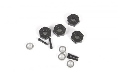 Axial 12mm Hex Pin and Spacer (4) til AR45 portalaksler