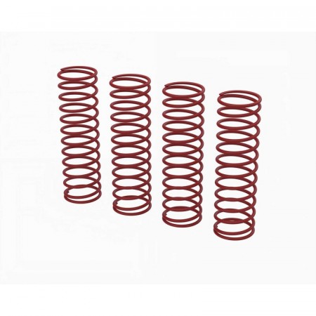 ARRMA Shock Spring Set E, 0.55N/mm, Red (4): GROM