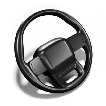 Bittydesign Steering Wheel for ROCK1 1/10 Crawler Interior Cockpit