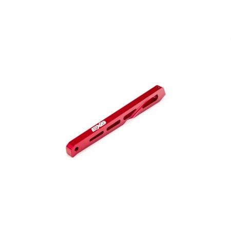 Arrma Rear Center Aluminum Chassis Brace, 120mm Red: EXB