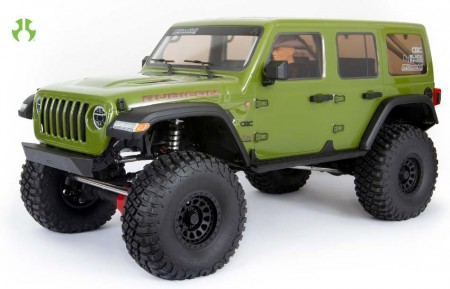 Axial SCX6 Jeep JLU Wrangler: 1/6 4wd RTR Green
