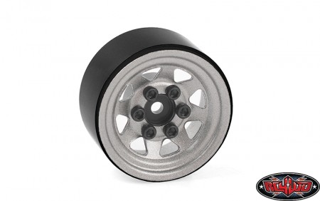 RC4WD Stamped Steel 1.0in Stock Beadlock Wheels (Plain) (4)