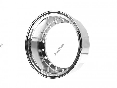 Boom Racing ProBuild™ Alum 15mm Wheel Barrel (1) Chrome