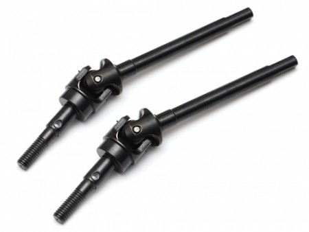 Boom Racing BADASS™ Ultra Hard Steel Universal Driveshaft for BRX70 PHAT™ Axle #BRLC7022 (2pcs) Black