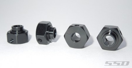 SSD 12MM ALUMINUM 6MM HEX SET FOR SCX10 III / CAPRA