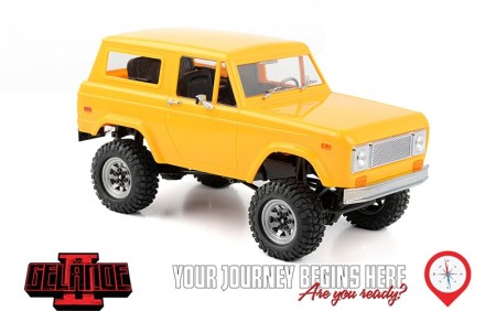 RC4WD 1/18 Gelande II RTR w/ Black Hawk Hard Body Set