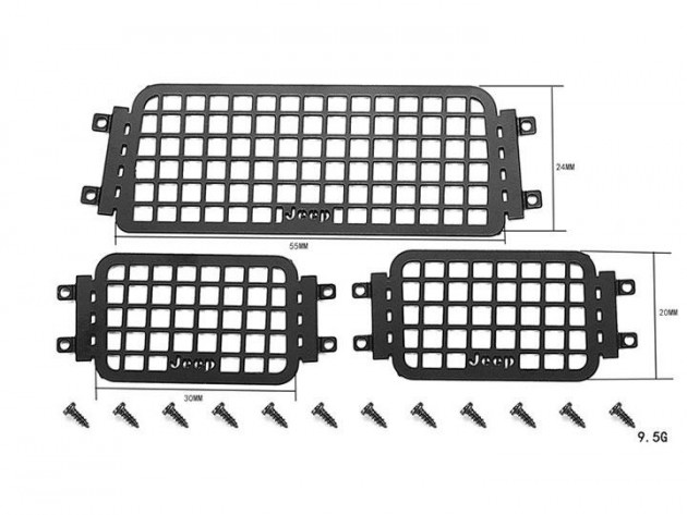 Rc Window Guard Team DC Metal Window Guard for Axial SCX24 | RC Mester, din radiostyrte ...