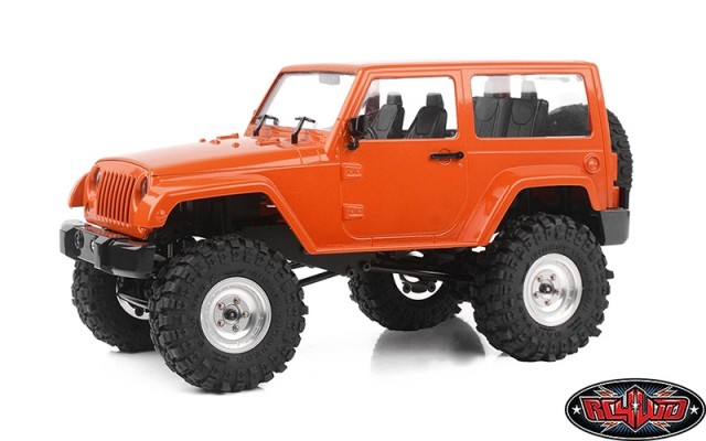 Shown installed on RC4WD 1/18 Gelande II RTR w/ Black Rock Body Set (Orange) (Z-RTR0048) with RC4WD Stocker 1.0