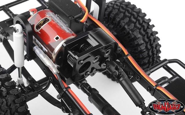 Shown installed on RC4WD Marlin Crawler Trail Finder 2 RTR Chassis (Z-RTR0034) with RC4WD Scale Steel Punisher Shaft V2 (75mm - 95mm / 2.95'' - 3.74'') (Z-S0335) for example (Not Included)