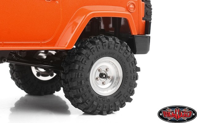 Shown installed on RC4WD 1/18 Gelande II RTR w/ Black Rock Body Set (Orange) (Z-RTR0048) with RC4WD Stocker 1.0