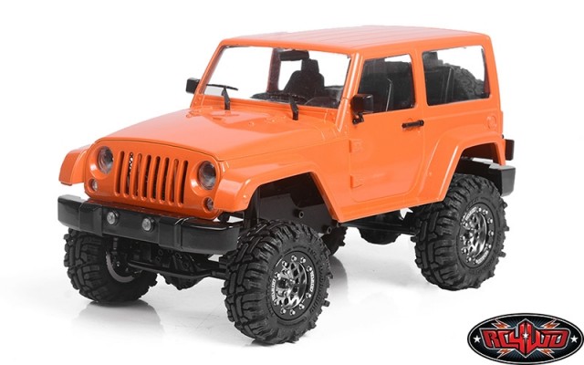 Shown installed on RC4WD 1/18 Gelande II RTR w/ Black Rock Body Set (Orange) (Z-RTR0048) with RC4WD 1.0