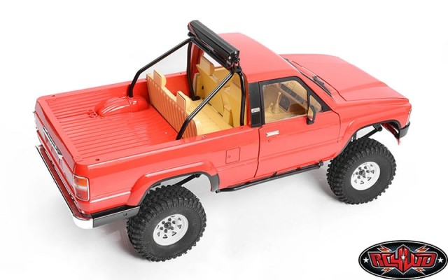 Shown installed on RC4WD Trail Finder 2 Truck Kit (Z-K0054) with RC4WD 1985 Toyota 4Runner Hard Body (Z-B0167) and RC4WD KC HiLiTES 1/10 C Series High Performance LED Light Bar (Z-E0059) for example (Not Included)