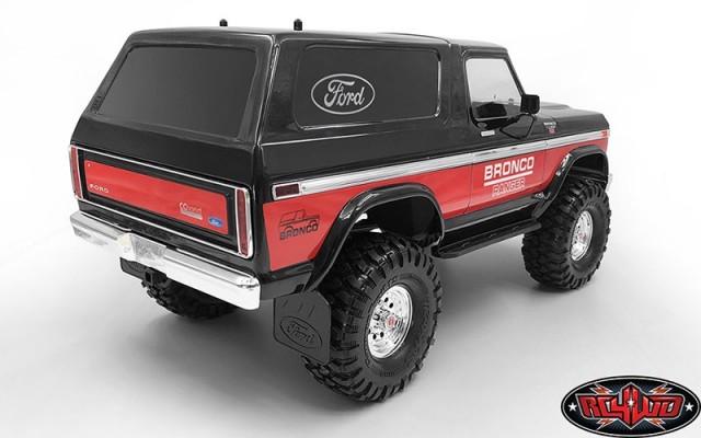 Shown installed on Traxxas TRX-4 '79 Bronco Ranger XLT (not included)