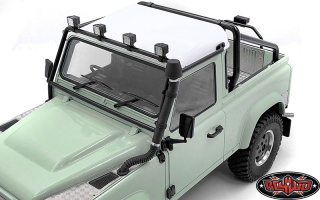 Shown installed on RC4WD Gelande II RTR W/ 2015 Land Rover Defender D90 Body Set (Heritage Edition) (Z-RTR0044)