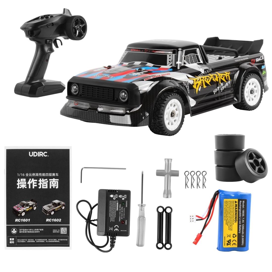UDI Panther Speed/Drift -Gyro 4WD 1:16 Brushless