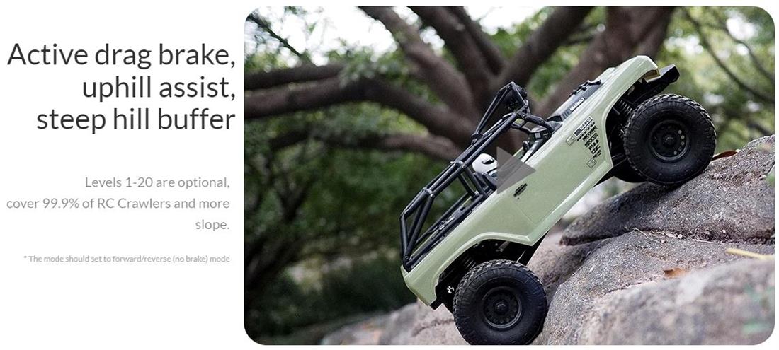 ISDT Brushed Crawler ESC 70A 2-3s LiPo