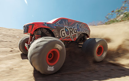 BASH-ANYWHERE SMALL-SCALE SIZE for the ARRMA GORGON GROM 4X4 RTR RC Monster Truck