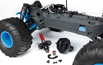 SUPER-TOUGH TRANSMISSION  for the ARRMA 1/10 Gorgon RC Monster Truck