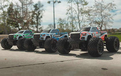 MONSTER TRUCK BODY for the Arrma Granite Mega 665 Monster Truck