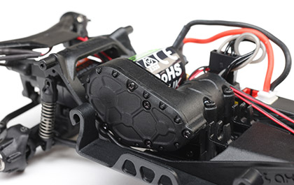 EASY-ACCESS TRANSMISSION for the Axial 1/30 SCX30 Ford Bronco 4X4 Rock Crawler RTR