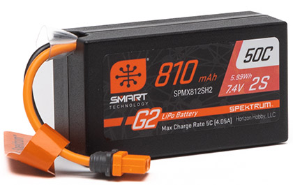 SPEKTRUM SMART G2 2S LIPO BATTERY for the Losi Mini LMT Megalodon 4x4 RTR Monster Truck