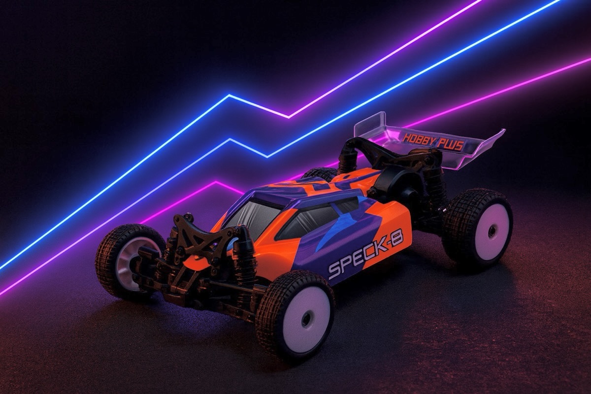 Hobby Plus BUGGY 2WD SPECK-B RTR VINTAGE Rasor Orange | RC Mester, din ...
